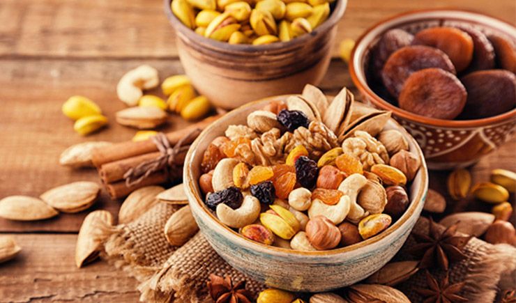 Nuts, Seeds & Fruit