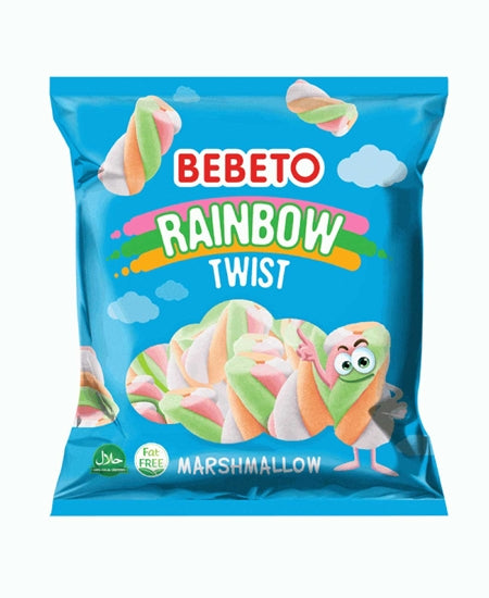 Bebeto Rainbow Twist Marshmallow