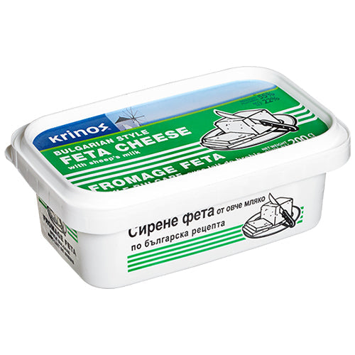 Krinos Bulgarian Style Feta Cheese 200g