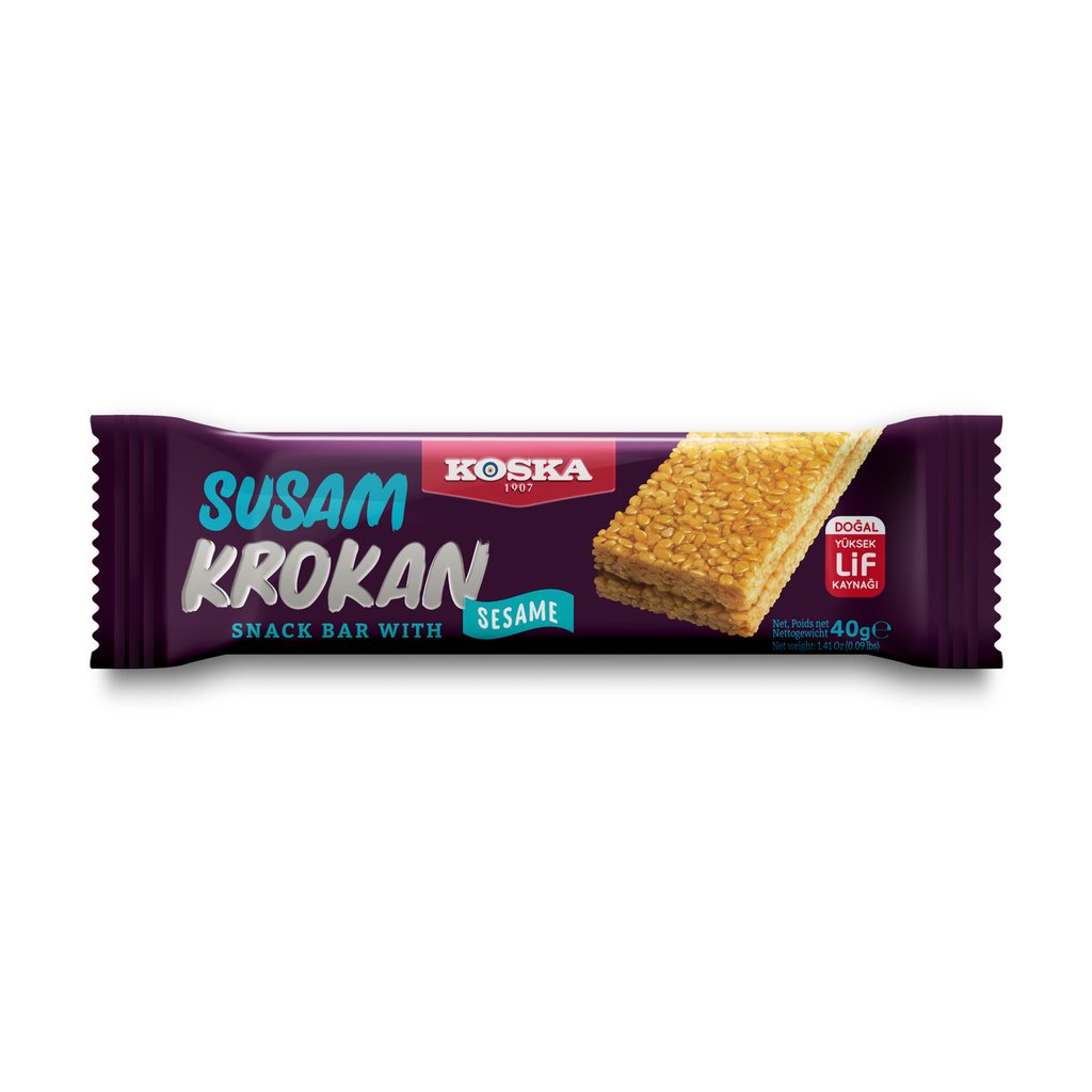 Koska Snack bar with Sesame 40gr