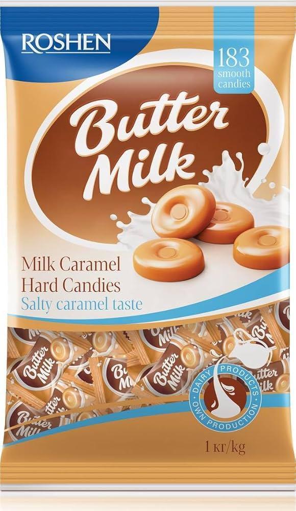 Roshen Butter Milk Caramel Candies 1kg