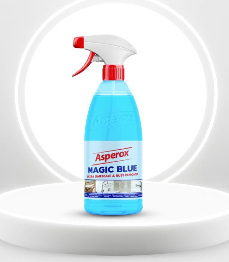 Asperox Magic Blue Limescale rust remover Spray 1000ml