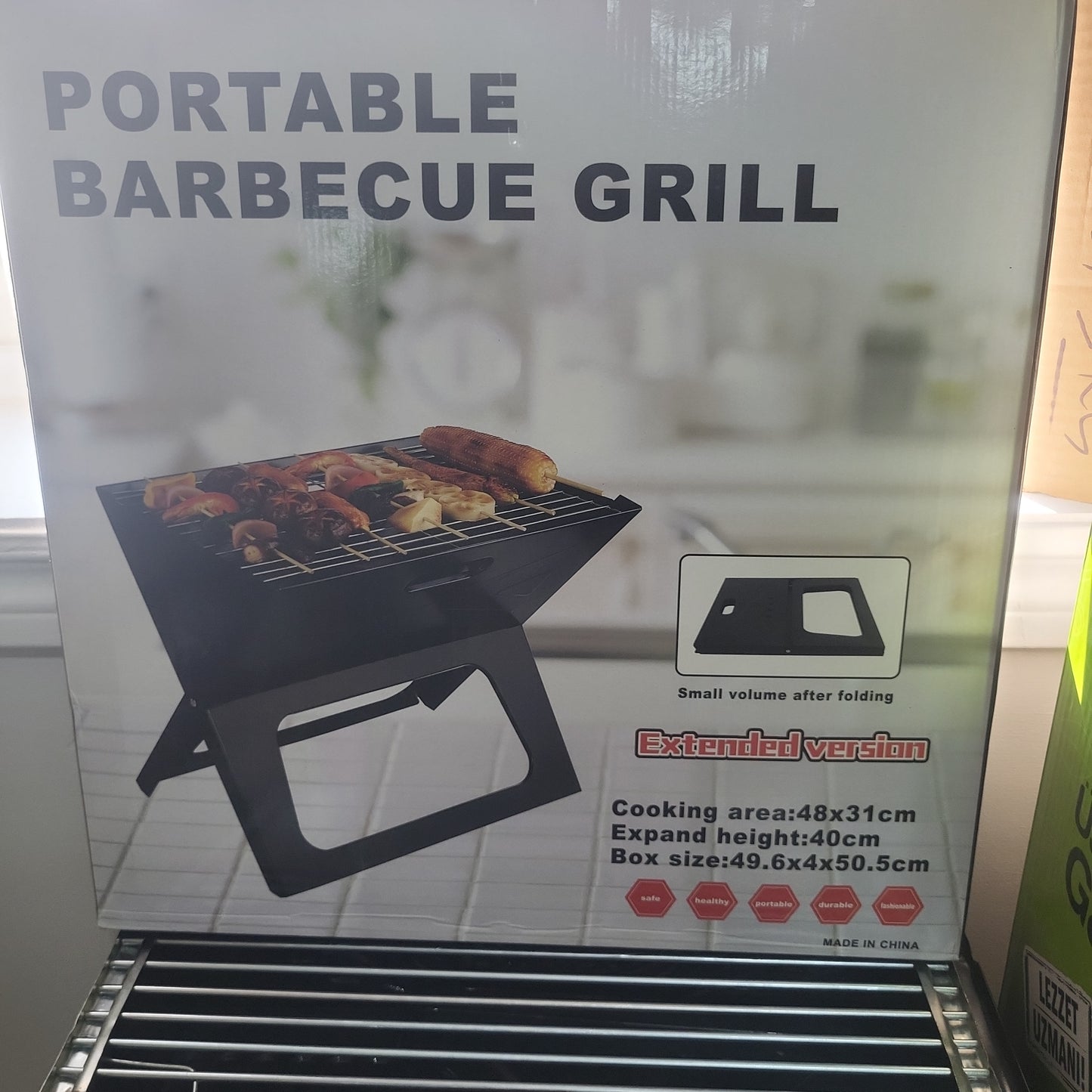 X type Portable Barbecue Grill