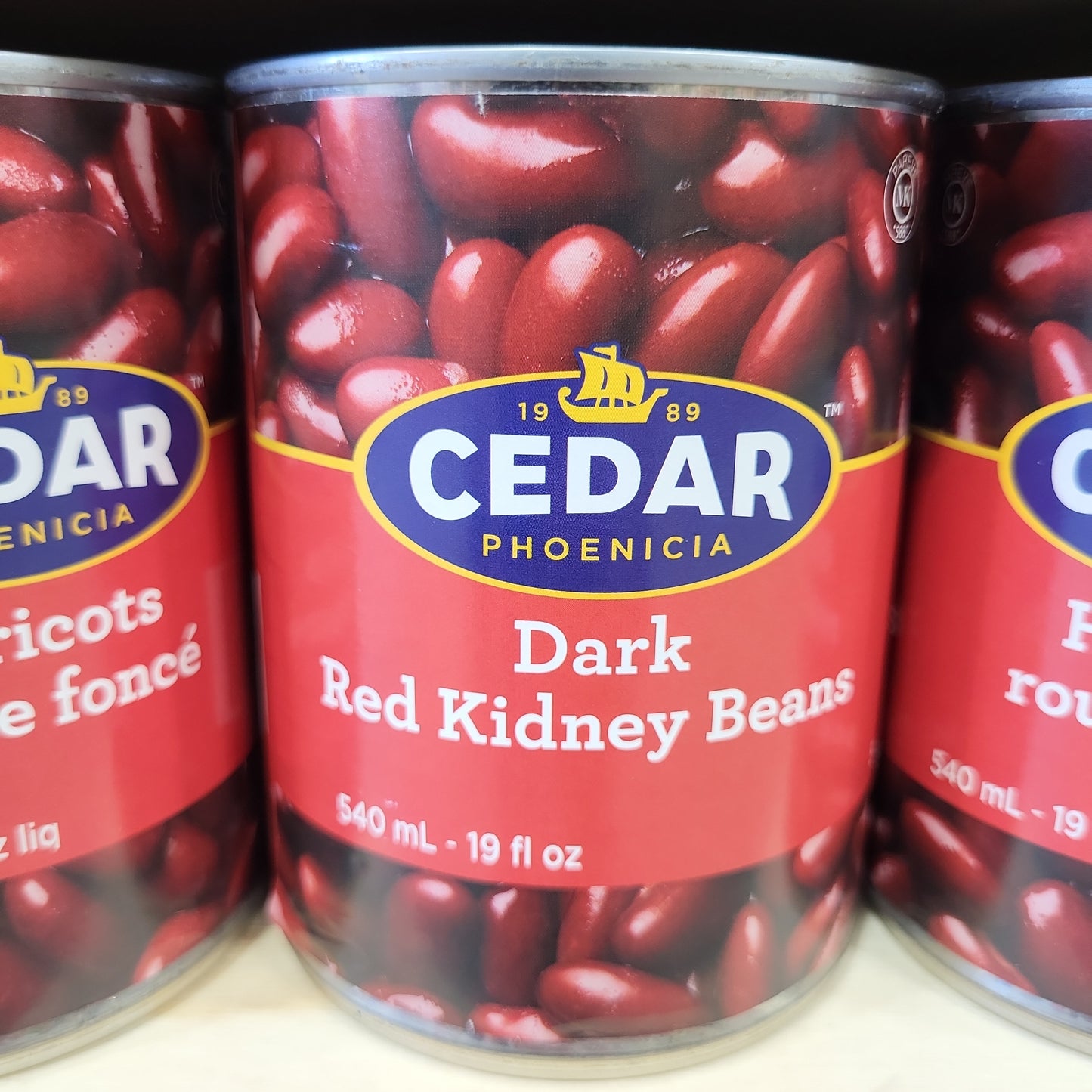 Cedar Dark Red Kidney Beans 540ml