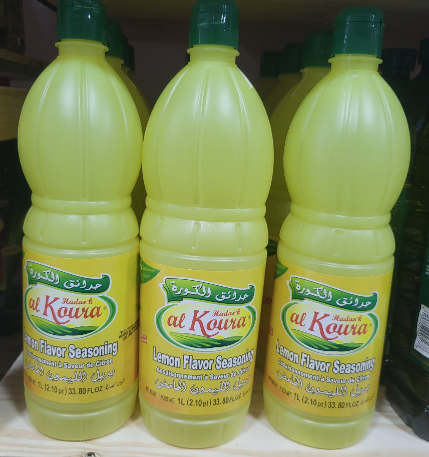 Hadaek Al Koura Lemon Flavor Seasoning 1lt