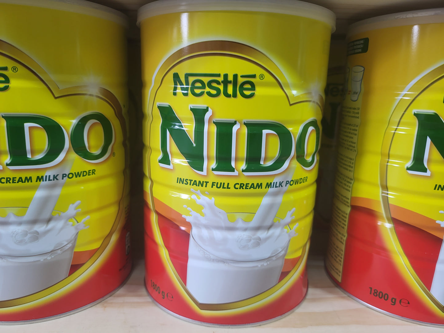 Nestle Nido Instant Full Cream Milk Powder 1800g