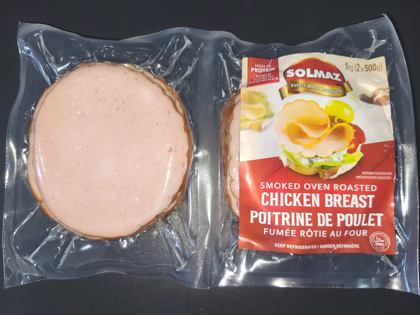 Solmaz Smoked oven roasted Chicken Breast 1kg