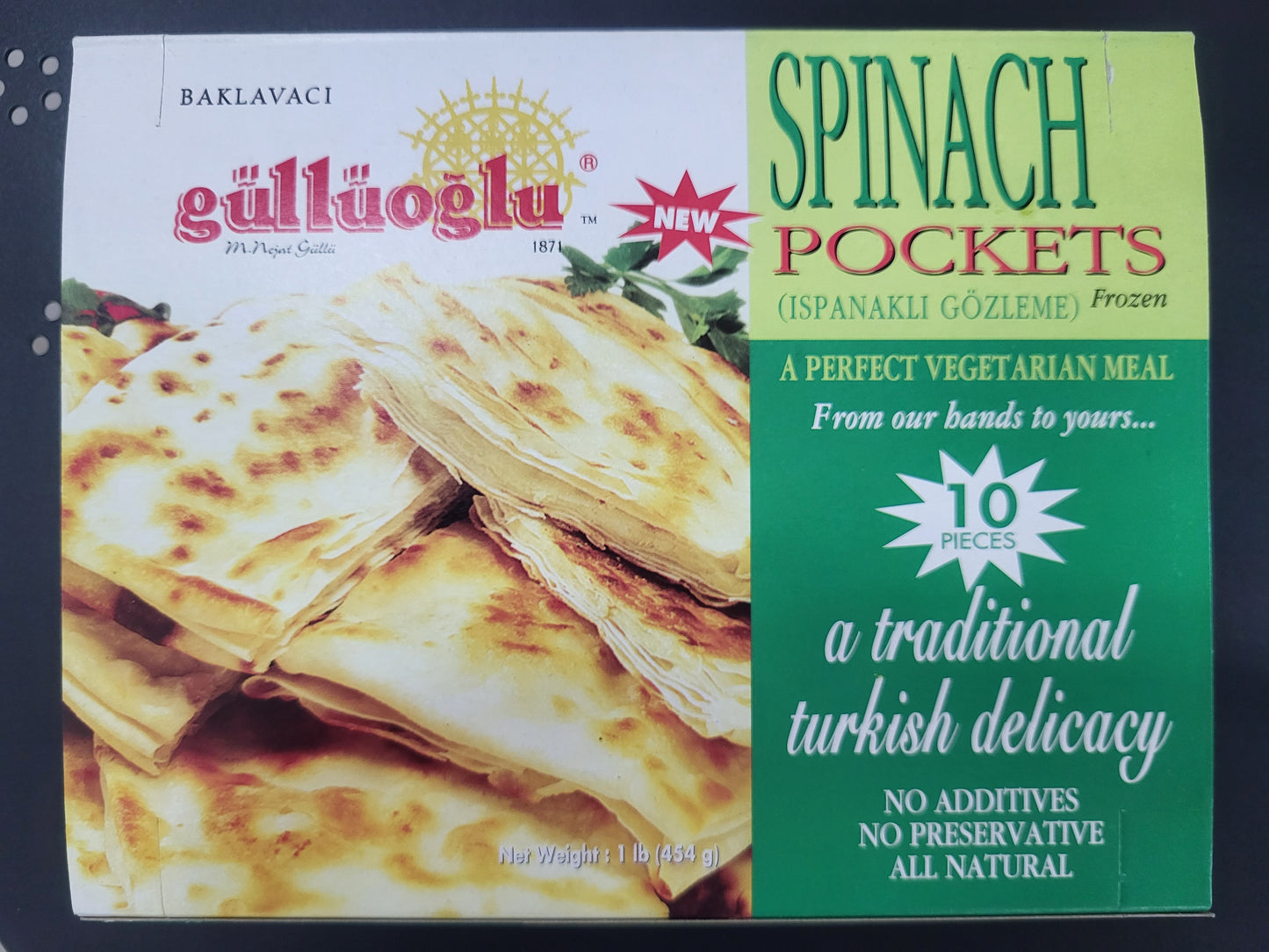 Gulluoglu Spinach Pockets Gozleme 10pieces