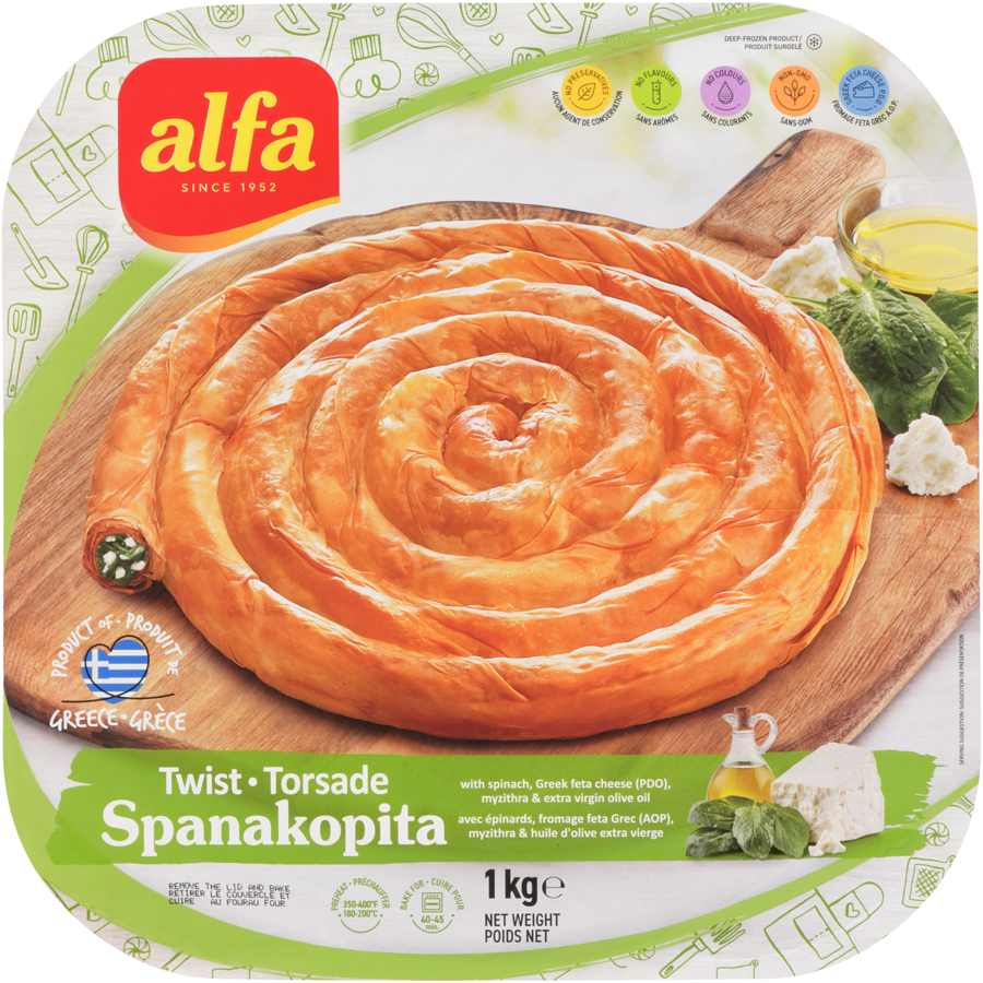 Alfa Spanakopita Twist 1kg