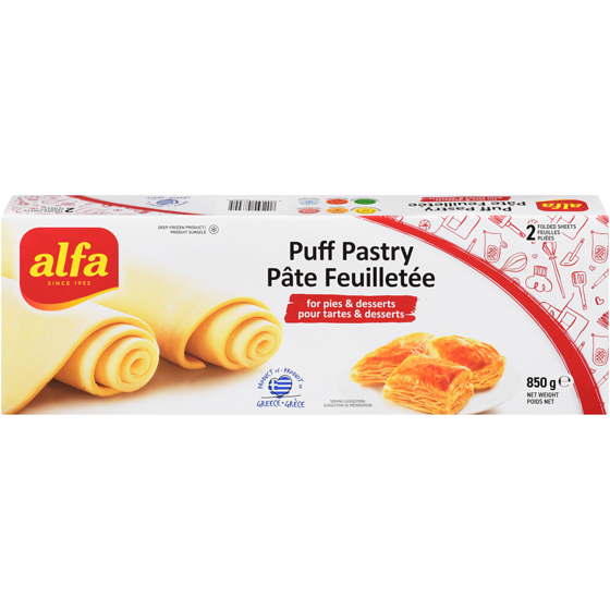 Alfa Puff Pastry 850g