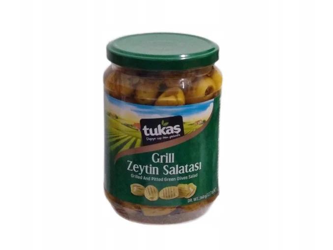 Tukas Grilled Green Olive Salad 360g