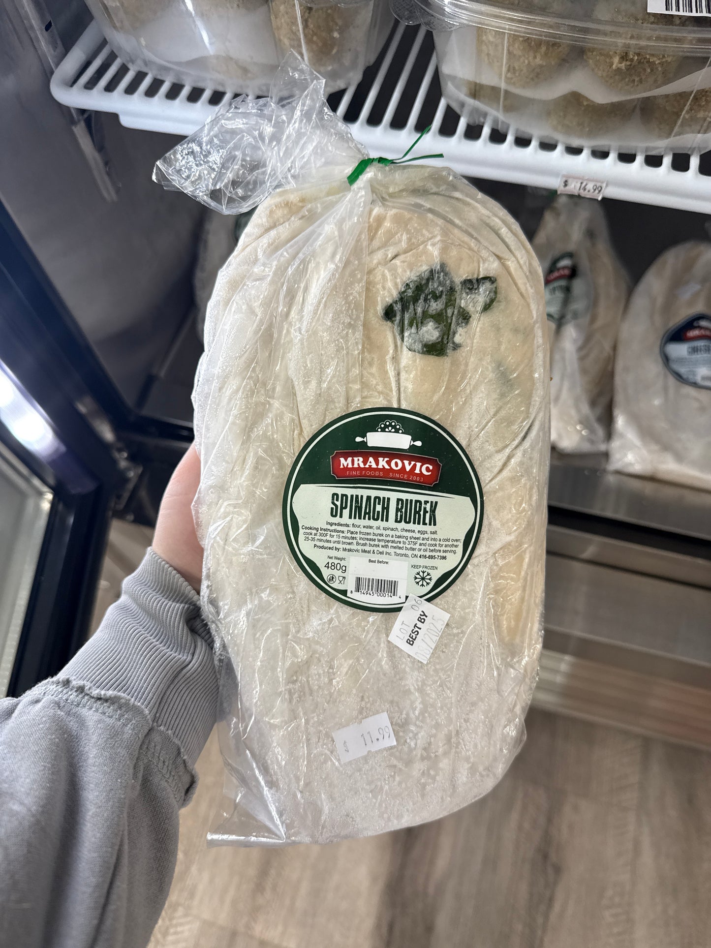 Mrakovic Spinach Burek 480g