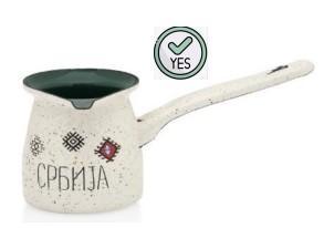 Metalac Souvenir's Coffee Pot 1cup