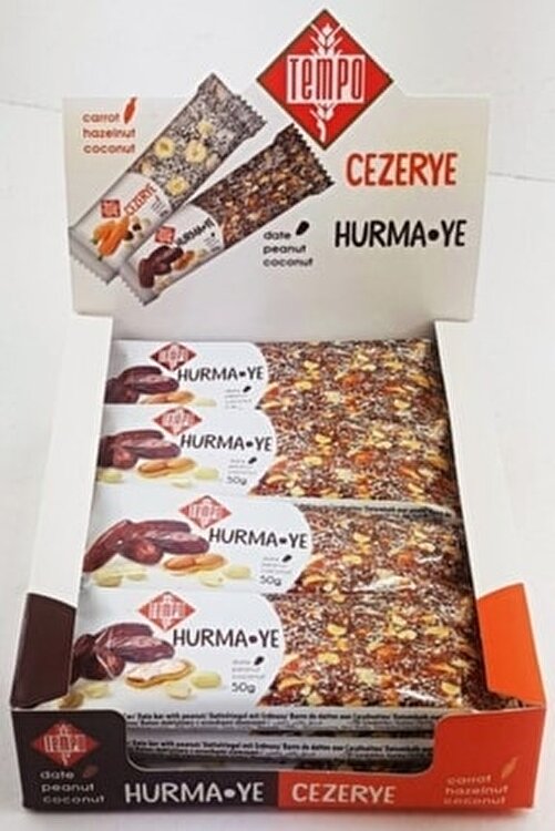 Tempo Date Bar Box 50gx24