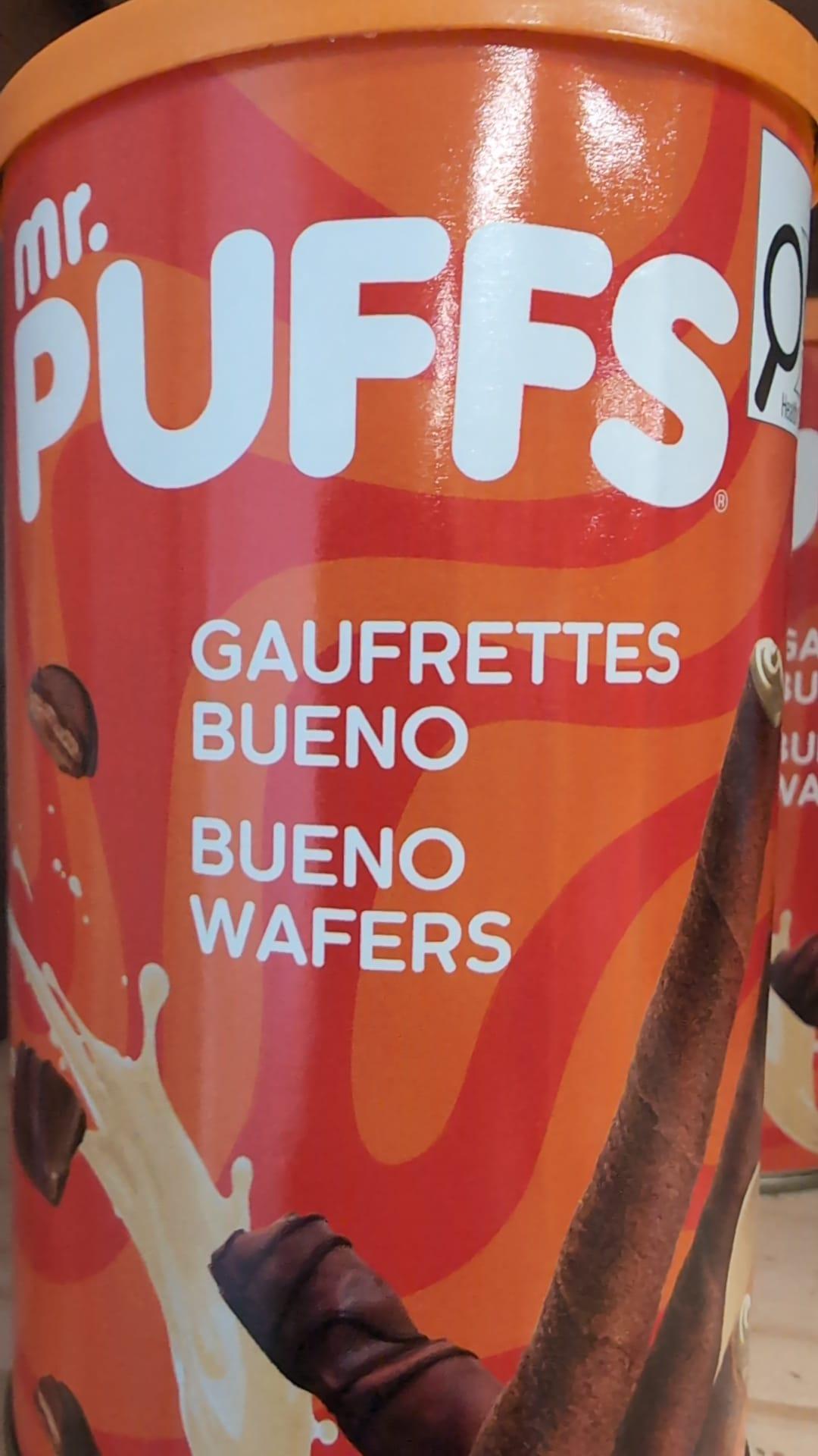 Mr Puffs Wafer Rolls Bueno Cream filling 250g