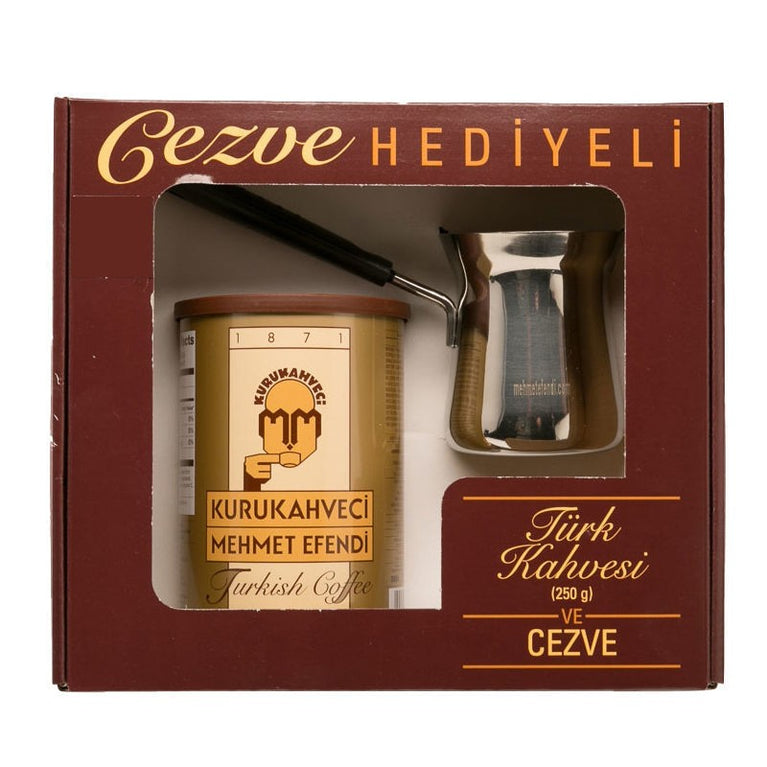 Kurukahveci Mehmet Efendi Turkish Coffee with pot 250gr