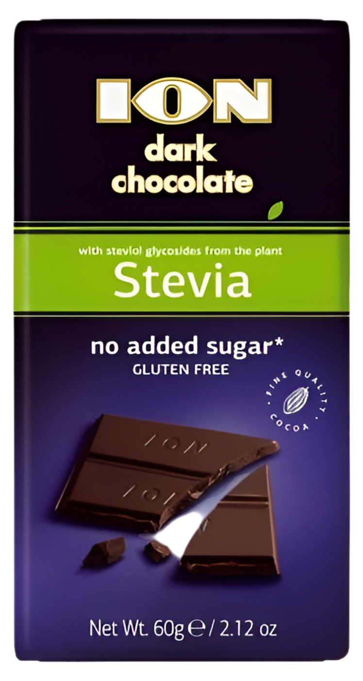 Ion Dark Chocolate with stevia 60g