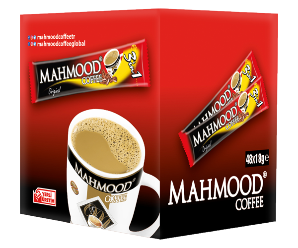 Mahmood Coffee 3in1 stick box