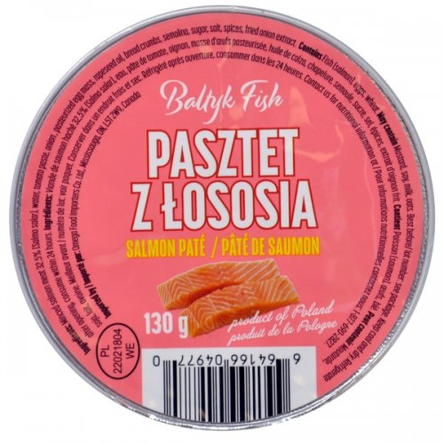 Baltyk Fish Salmon Pate 130g