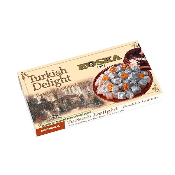 Koska Turkish Delight Hazelnut 500g