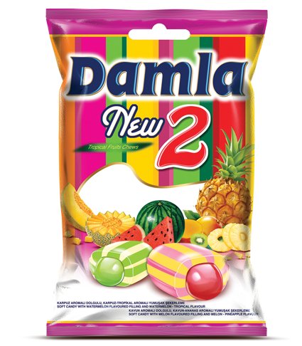 Tayas Damla Soft Candy new2 with Fruit 500g