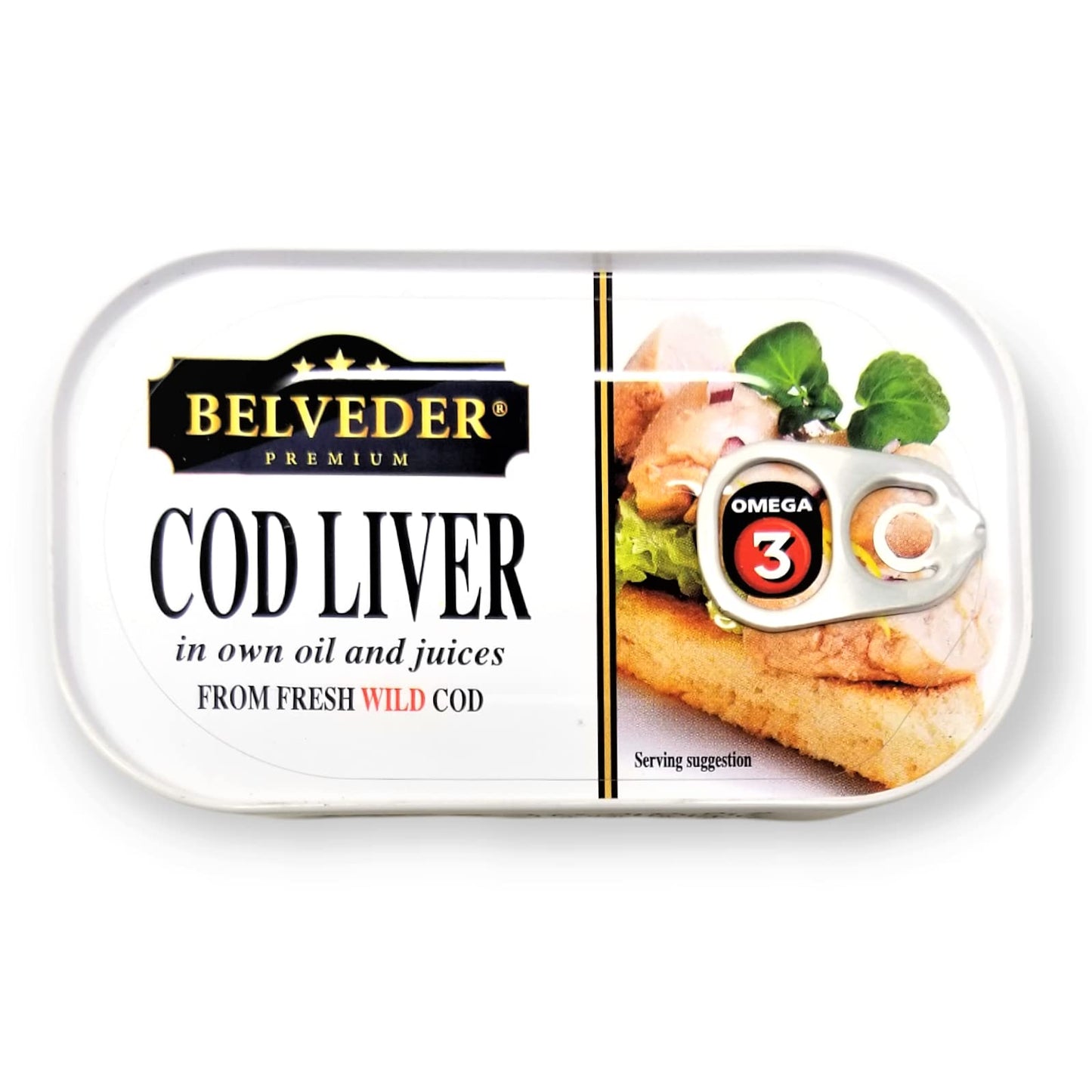 Belveder Cod Liver 120g
