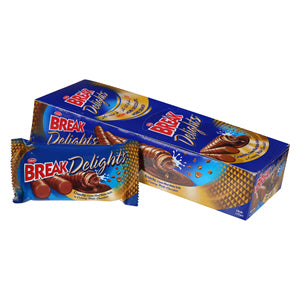 Break Delight Crunchy Wafer Rolls BOX