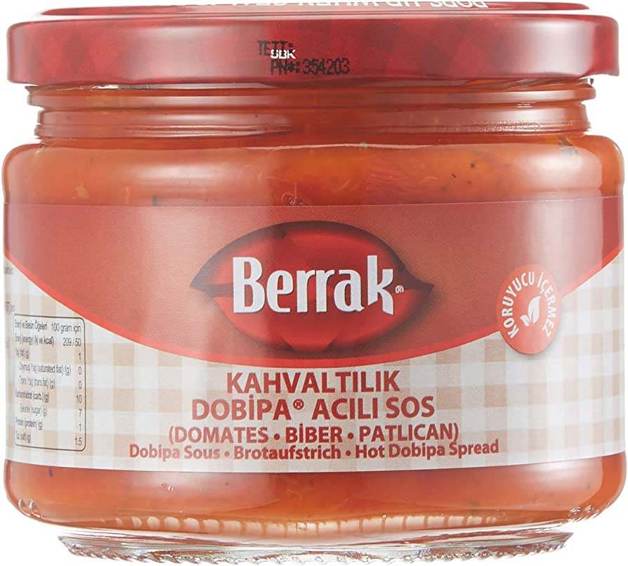 Berrak Breakfast Spread Hot Dobipa 310gr