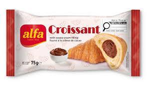 Alfa Croissant with cocoa filling 75g