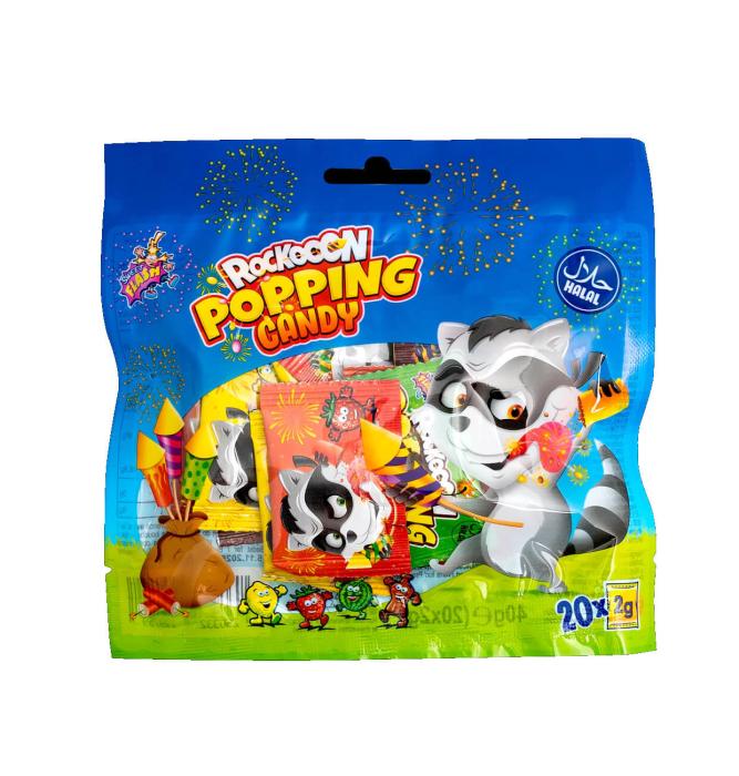 Sweet Flash Rockoon Popping Candy 40g