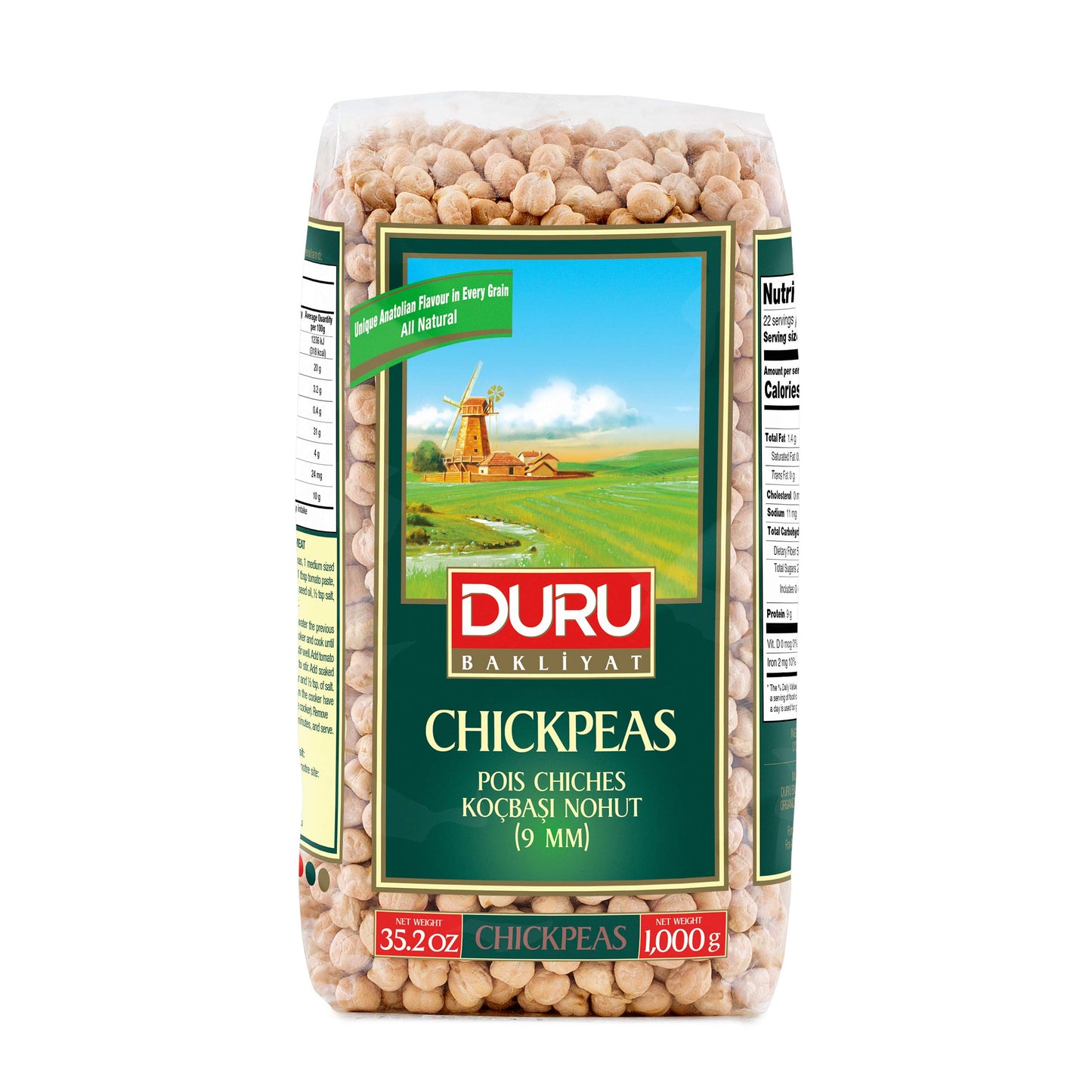 Duru Chickpeas Kocbasi 9mm 1kg