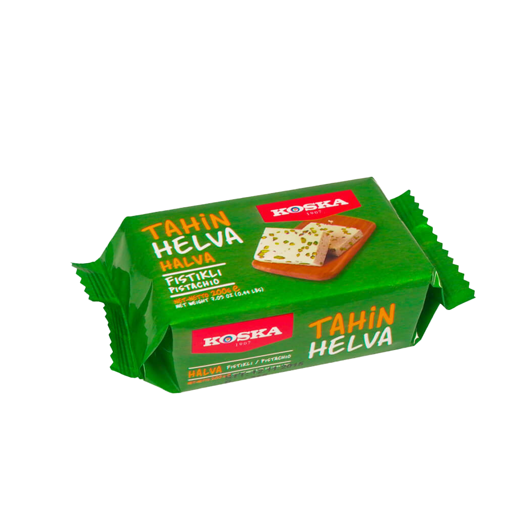 Koska Tahini Halva with Pistachio 200gr