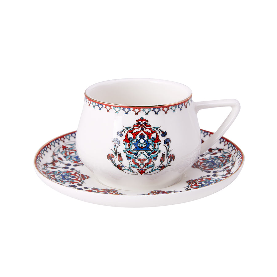 Karaca Nakkas Turkish Coffee Espresso Set for 2 people