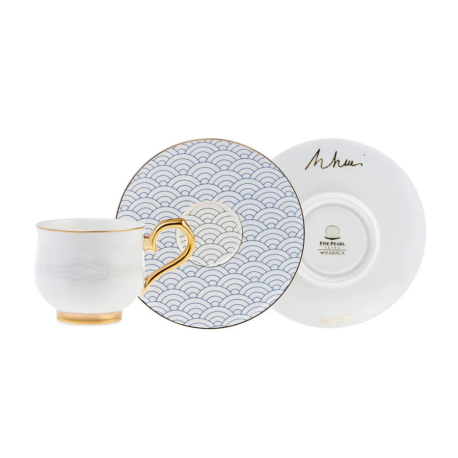 Karaca Unicef Rahmi Koc Turkish Coffee Espresso Set for 2 people