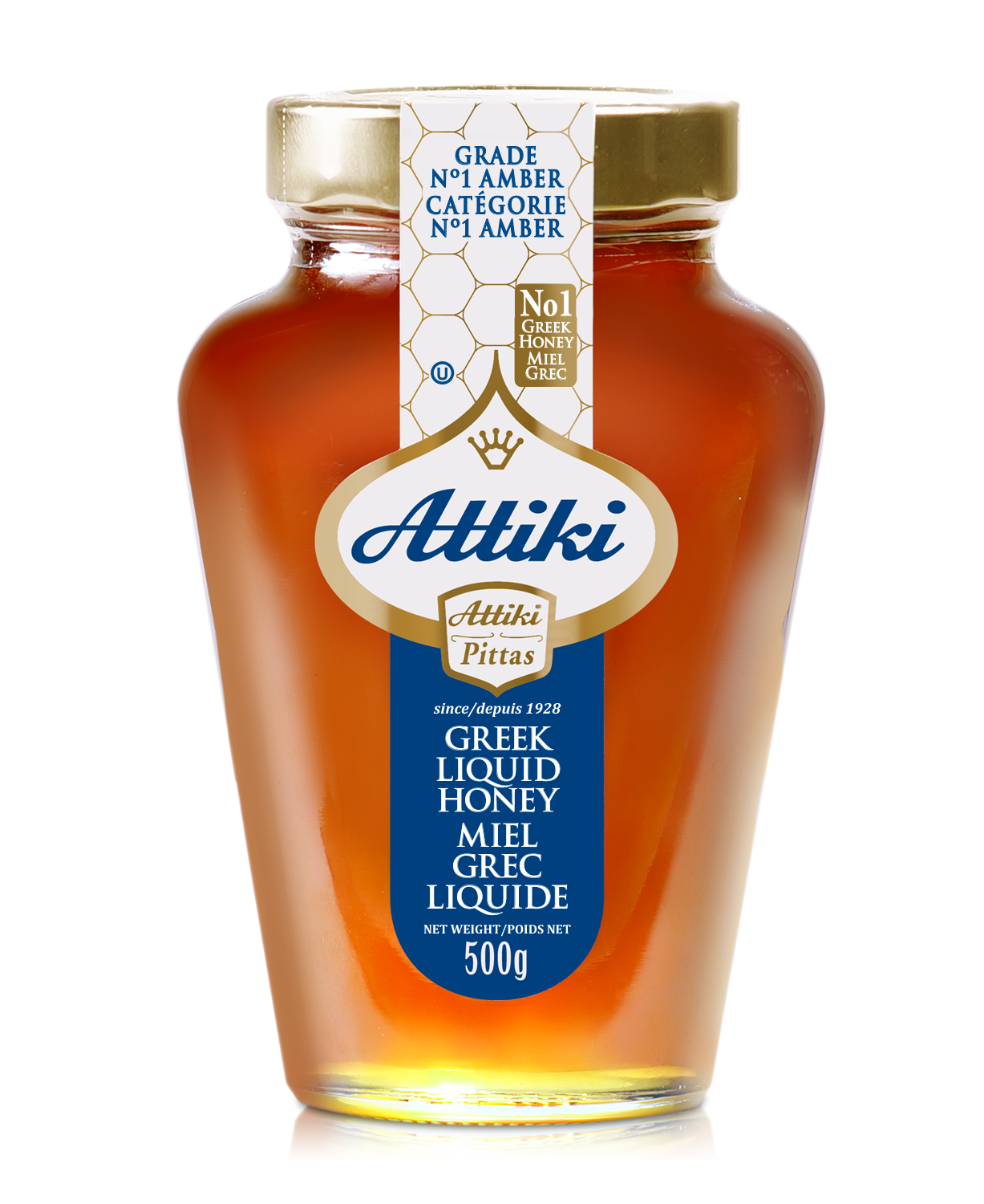 Attiki Greek Liquid Honey 500g