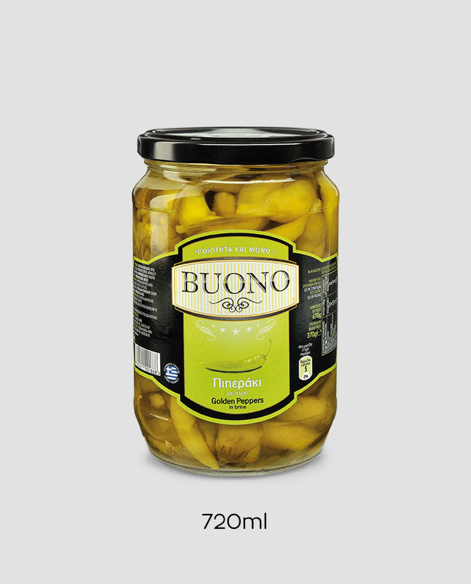 Buono Pickled Macedonian Peppers 720ml