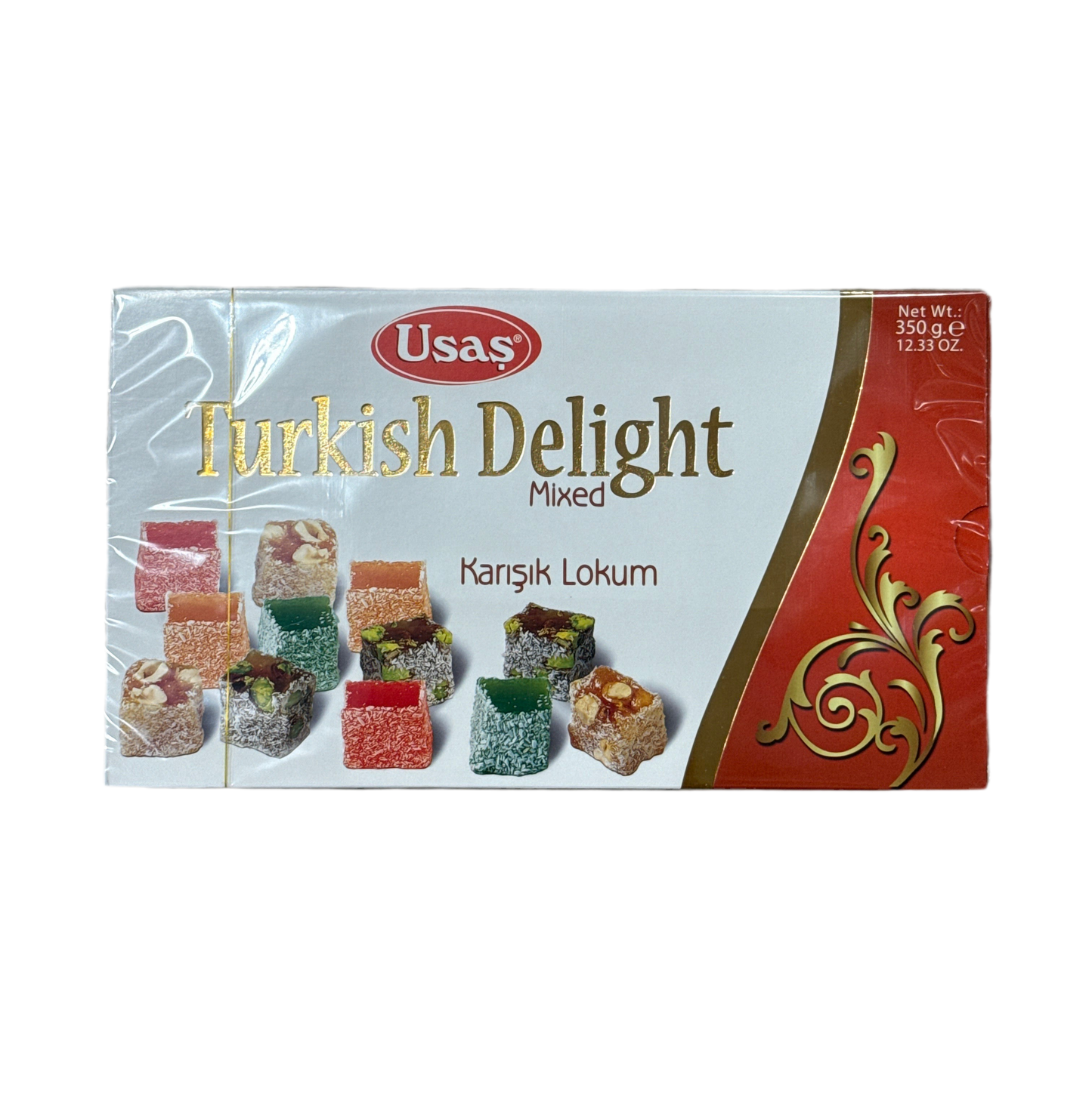 Usas Turkish Delight Mixed 350g