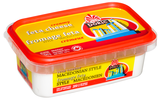 Doric Macedonian Style Creamy Feta Cheese 200g