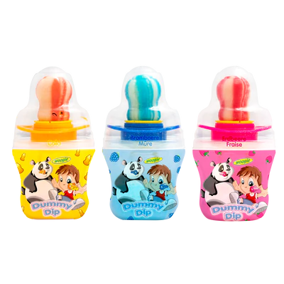 Woogie Dummy Dip lollipop 32g