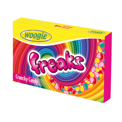 Woogie Freaks Crunchy Candy 150g