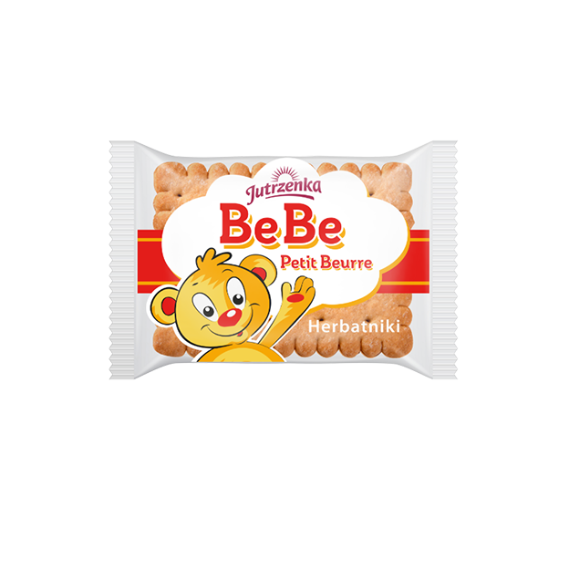 Jutrzenka Bebe Tea Biscuit Petit Beurre 16g