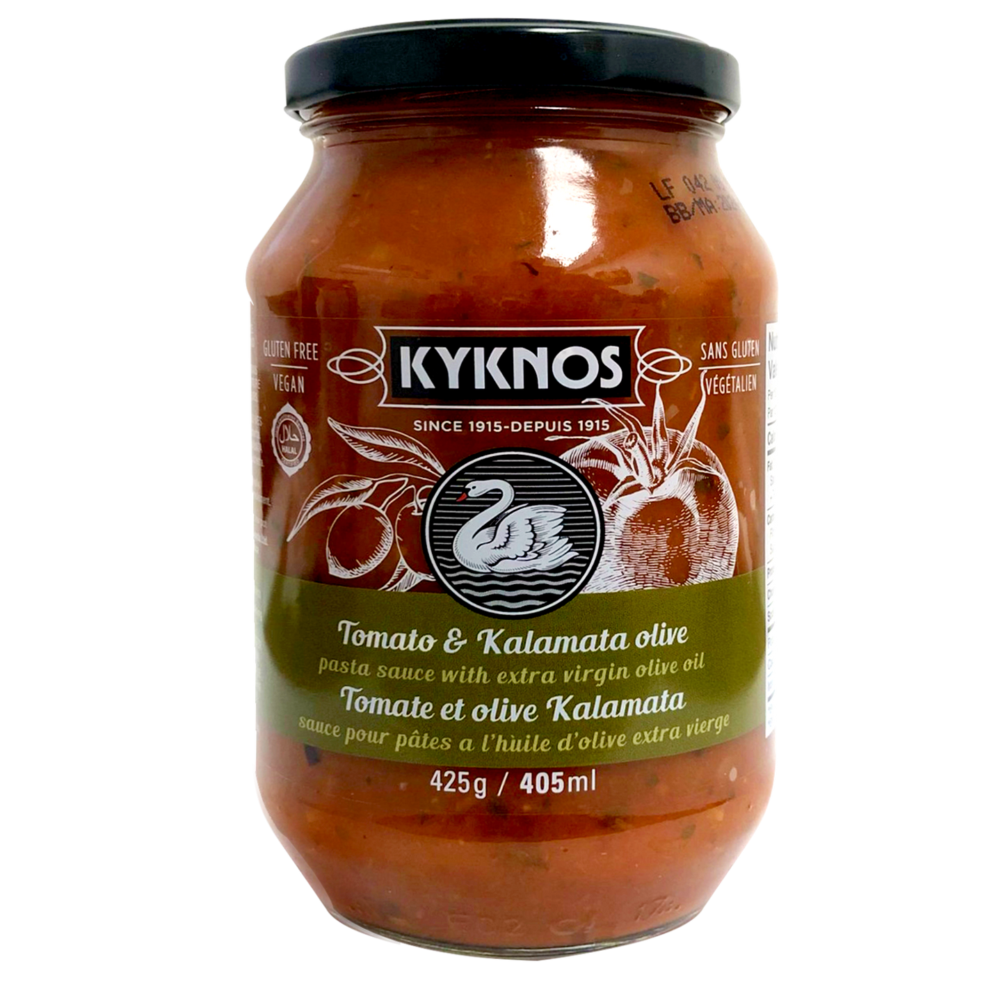 Kyknos Tomato&Kalamata Olives Pasta Sauce 425g