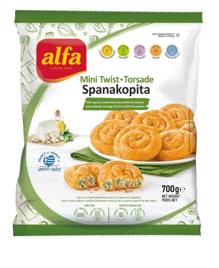 Alfa Mini Twist Spanakopita 700g