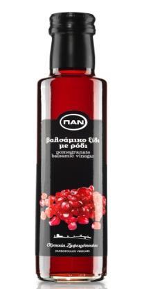 Pan Zafiropoulos Balsamic Vinegar with pomegranate 250ml