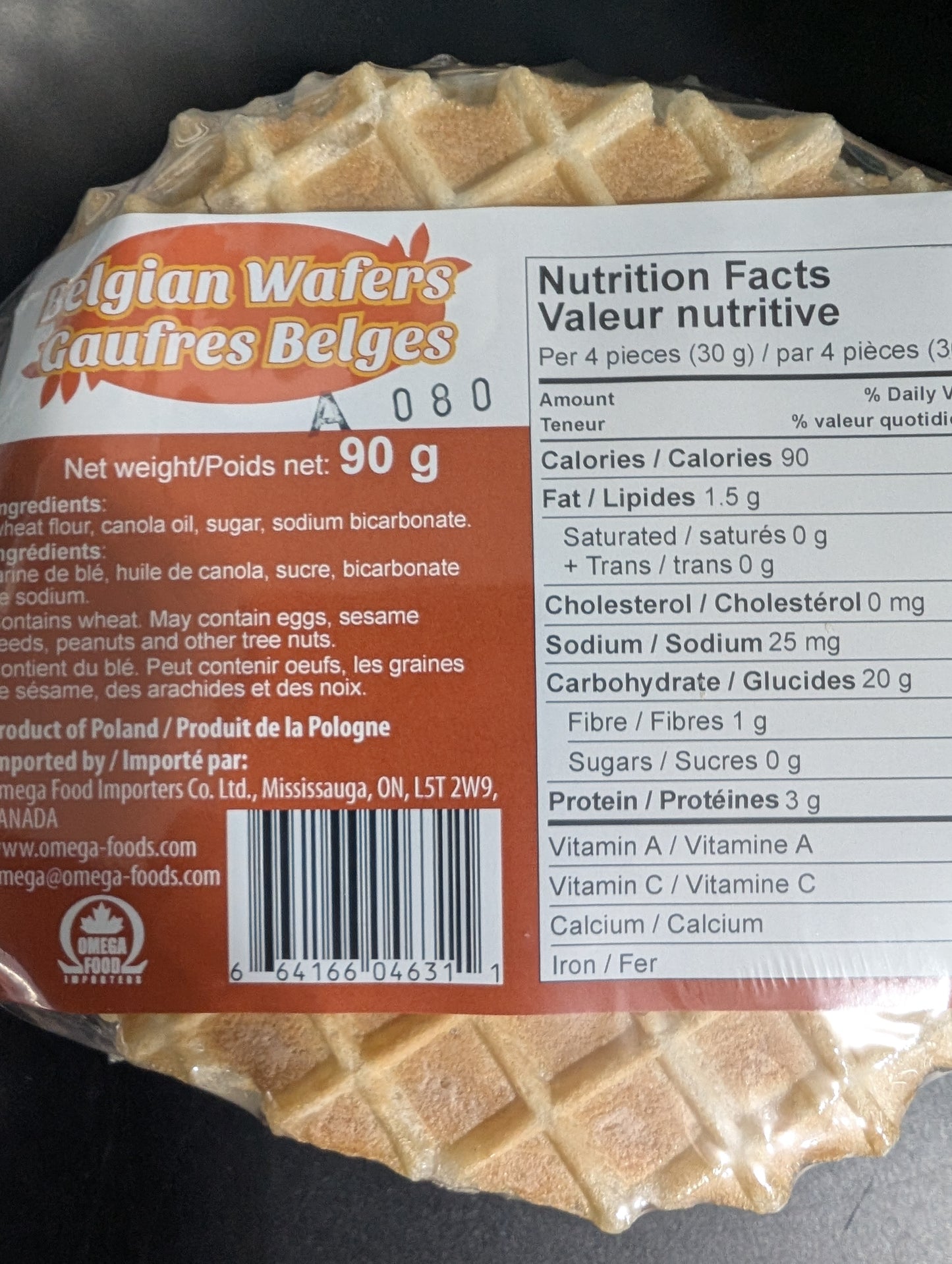 Marco Polo Belgian Wafers 90g