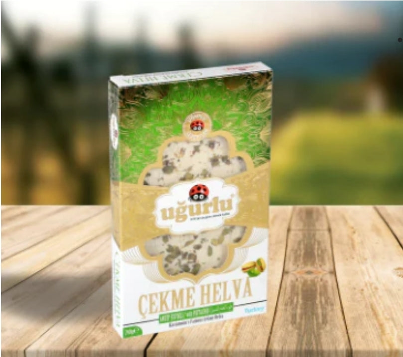 Ugurlu Butter Cekme Halva with pistachio 240g