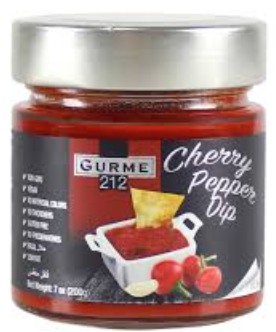 Gourmet 212 Dip Cherry Pepper 200g