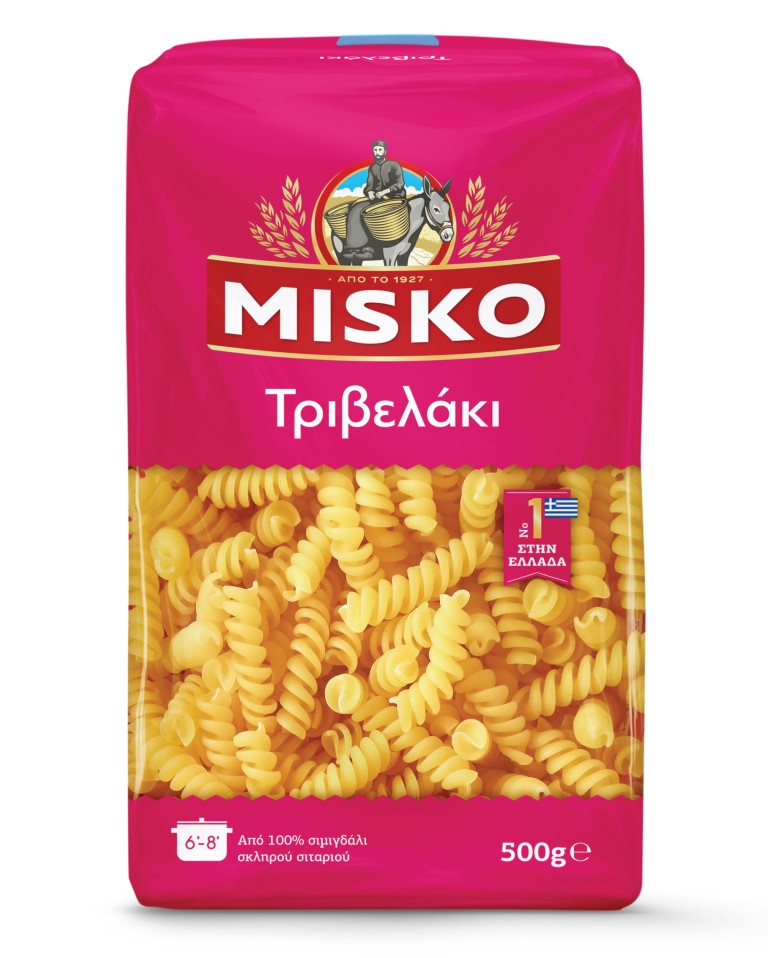 Misko Fusilli pasta 500g