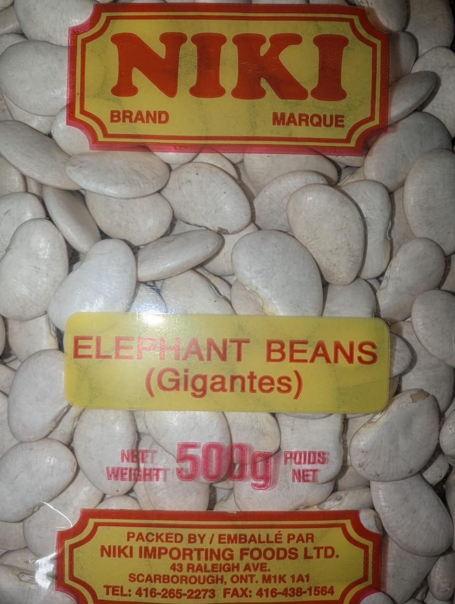 Niki Elephant Beans 500g