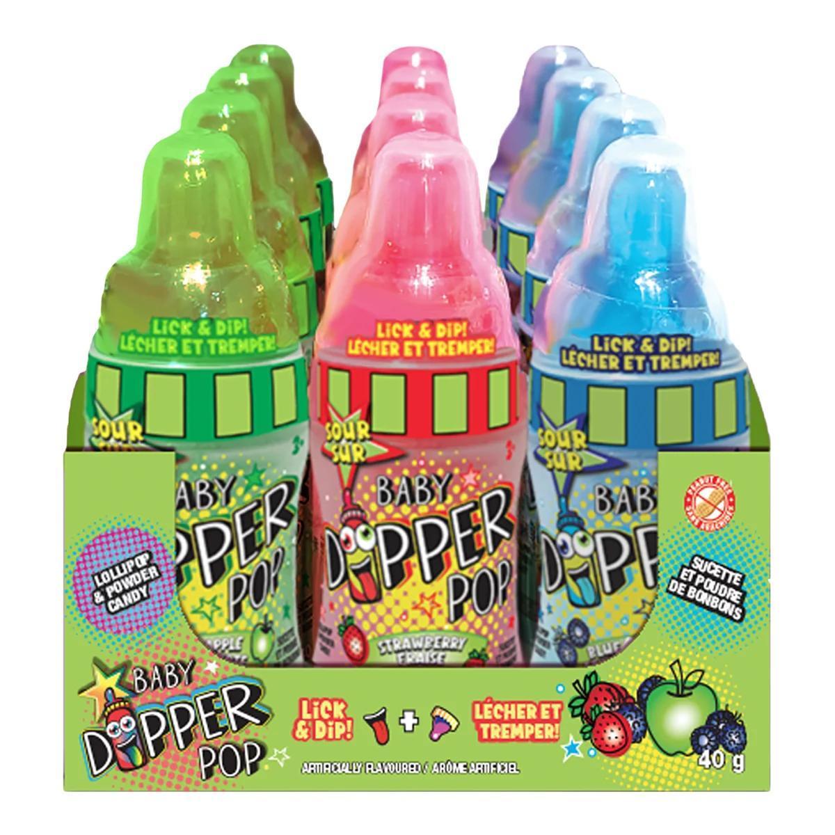Baby Dipper pop sour candy 38g